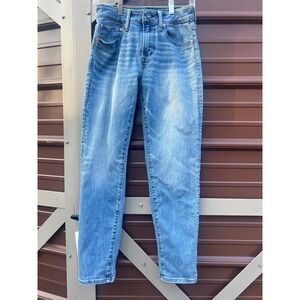 American Eagle Outfitters Womens Jeans Airflex+‎ Blue Wash Slim Fit Size 28x30